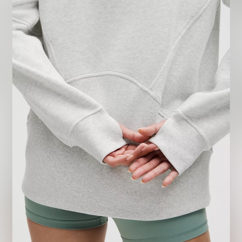 Lululemon 1/4 zip scuba size M/L - Picture 3 of 6